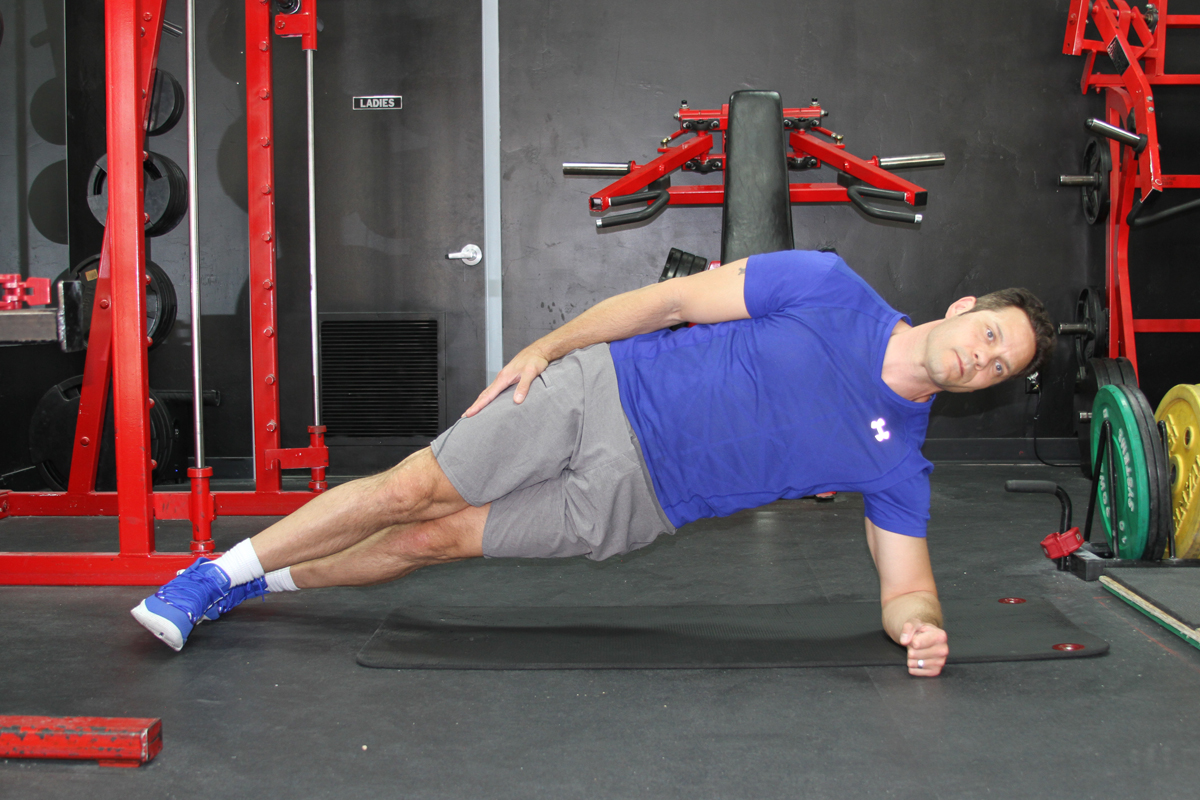 Side Plank for Rotation Coaching